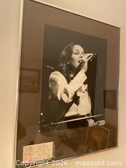 MaxSold Auction: Framed Black & White Concert Photo with CANO Ticket Stub Thursday, November 22, 1979 - Toronto (Ontario, Canada) SELLER MANAGED Downsizing Online Auction - O'Connor Drive (CONDO)