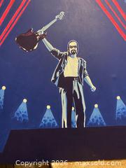 MaxSold Auction: Original live concert guitarist painting on stretched canvas - Toronto (Ontario, Canada) SELLER MANAGED Downsizing Online Auction - O'Connor Drive (CONDO)