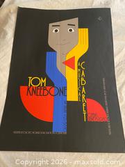 MaxSold Auction: Tom Kneebone — Original Canadian Poster A Musical Cabaret 1982 Poster, 18 x 24 in - Toronto (Ontario, Canada) SELLER MANAGED Downsizing Online Auction - O'Connor Drive (CONDO)