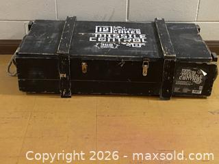 MaxSold Auction: Wooden Decorative Storage Crate Trunk with Rope Handles - Toronto (Ontario, Canada) SELLER MANAGED Downsizing Online Auction - O'Connor Drive (CONDO)