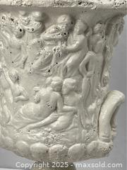 MaxSold Auction: Cement Grecian Style Planter or Vase - Campbell (California, USA) SHORT NOTICE PARTNER MANAGED Estate Sale Online Auction - Dell Ave.