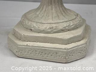 MaxSold Auction: Cement Grecian Style Planter or Vase - Campbell (California, USA) SHORT NOTICE PARTNER MANAGED Estate Sale Online Auction - Dell Ave.