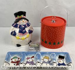 MaxSold Auction: Christmas Holiday Party Serving Ware - Campbell (California, USA) SHORT NOTICE PARTNER MANAGED Estate Sale Online Auction - Dell Ave.