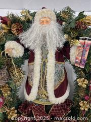 MaxSold Auction: Christmas Wreath with Santa Figure - Campbell (California, USA) SHORT NOTICE PARTNER MANAGED Estate Sale Online Auction - Dell Ave.