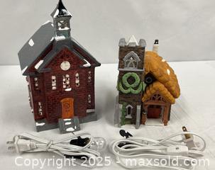 MaxSold Auction: Dept. 56 Dickens’ Village “Ivy Glen Church” and “New School House” - Campbell (California, USA) SHORT NOTICE PARTNER MANAGED Estate Sale Online Auction - Dell Ave.