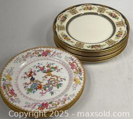 MaxSold Auction: English China Dinner Plates - Campbell (California, USA) SHORT NOTICE PARTNER MANAGED Estate Sale Online Auction - Dell Ave.