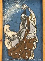 MaxSold Auction: Framed Batik Fabric of a Wizard - Campbell (California, USA) SHORT NOTICE PARTNER MANAGED Estate Sale Online Auction - Dell Ave.