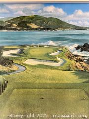 MaxSold Auction: Limited Edition Canvas Print Golf “Portrait of the 7th Hole” - Campbell (California, USA) SHORT NOTICE PARTNER MANAGED Estate Sale Online Auction - Dell Ave.