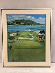 MaxSold Auction: Limited Edition Canvas Print Golf “Portrait of the 7th Hole” - Campbell (California, USA) SHORT NOTICE PARTNER MANAGED Estate Sale Online Auction - Dell Ave.