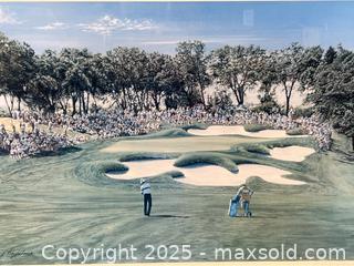 MaxSold Auction: Limited Edition Print “#7 Ranchi Murieta” Golf Course - Campbell (California, USA) SHORT NOTICE PARTNER MANAGED Estate Sale Online Auction - Dell Ave.