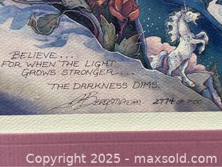 MaxSold Auction: Limited Edition Print Signed Fantasy World - Campbell (California, USA) SHORT NOTICE PARTNER MANAGED Estate Sale Online Auction - Dell Ave.