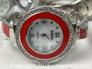 MaxSold Auction: Lot of Costume Jewelry Style Watches - Campbell (California, USA) SHORT NOTICE PARTNER MANAGED Estate Sale Online Auction - Dell Ave.