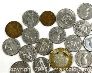 MaxSold Auction: Lot of Foreign Coins - Campbell (California, USA) SHORT NOTICE PARTNER MANAGED Estate Sale Online Auction - Dell Ave.