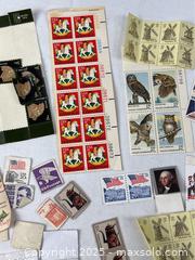 MaxSold Auction: Lot of Vintage U.S. Postage Stamps Mostly Unused - Campbell (California, USA) SHORT NOTICE PARTNER MANAGED Estate Sale Online Auction - Dell Ave.