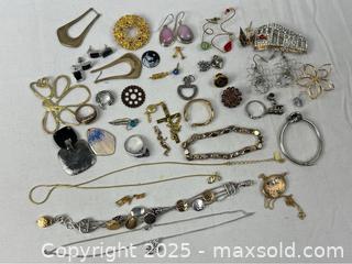 MaxSold Auction: Mixed Lot of Costume Jewelry - Campbell (California, USA) SHORT NOTICE PARTNER MANAGED Estate Sale Online Auction - Dell Ave.