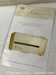MaxSold Auction: NEW Anna Griffin Empress Elite Die Cutting Craft Machine - Campbell (California, USA) SHORT NOTICE PARTNER MANAGED Estate Sale Online Auction - Dell Ave.