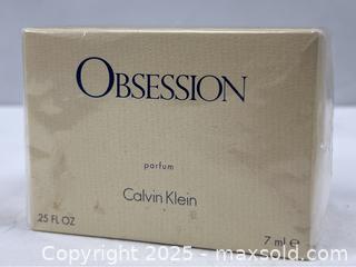MaxSold Auction: NEW IN BOX Calvin Klein “Obsession” Perfume - Campbell (California, USA) SHORT NOTICE PARTNER MANAGED Estate Sale Online Auction - Dell Ave.