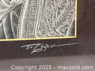 MaxSold Auction: Signed Art Illustration of a Wizard - Campbell (California, USA) SHORT NOTICE PARTNER MANAGED Estate Sale Online Auction - Dell Ave.