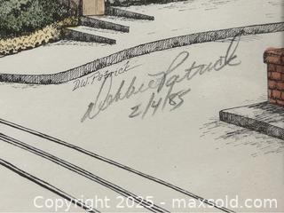 MaxSold Auction: Signed Art Print of Cable Car San Francisco - Campbell (California, USA) SHORT NOTICE PARTNER MANAGED Estate Sale Online Auction - Dell Ave.