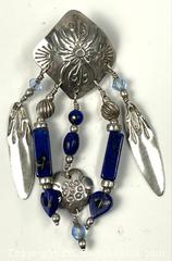 MaxSold Auction: Sterling Silver and Lapis Stone Earrings - Campbell (California, USA) SHORT NOTICE PARTNER MANAGED Estate Sale Online Auction - Dell Ave.