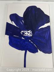 MaxSold Auction: Stretched Canvas Print of a Flower - Campbell (California, USA) SHORT NOTICE PARTNER MANAGED Estate Sale Online Auction - Dell Ave.