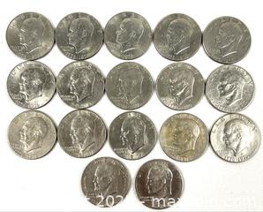 MaxSold Auction: U.S. Mint Lot of Eisenhower Dollars - Campbell (California, USA) SHORT NOTICE PARTNER MANAGED Estate Sale Online Auction - Dell Ave.