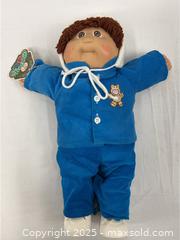 MaxSold Auction: Vintage Cabbage Patch Kid Doll with Tag - Campbell (California, USA) SHORT NOTICE PARTNER MANAGED Estate Sale Online Auction - Dell Ave.