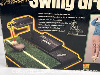 MaxSold Auction: Vintage Electronic Golf “Swing Groover” - Campbell (California, USA) SHORT NOTICE PARTNER MANAGED Estate Sale Online Auction - Dell Ave.