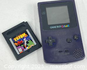 MaxSold Auction: Vintage Game Boy Color with Tetris - Campbell (California, USA) SHORT NOTICE PARTNER MANAGED Estate Sale Online Auction - Dell Ave.