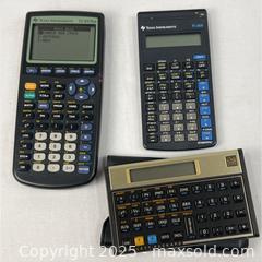 MaxSold Auction: Vintage HP and Texas Instruments Pocket Calculators - Campbell (California, USA) SHORT NOTICE PARTNER MANAGED Estate Sale Online Auction - Dell Ave.
