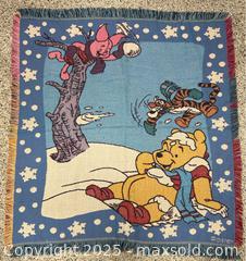MaxSold Auction: Winnie the Pooh Lap Blanket - Campbell (California, USA) SHORT NOTICE PARTNER MANAGED Estate Sale Online Auction - Dell Ave.