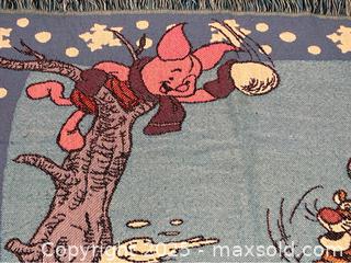 MaxSold Auction: Winnie the Pooh Lap Blanket - Campbell (California, USA) SHORT NOTICE PARTNER MANAGED Estate Sale Online Auction - Dell Ave.