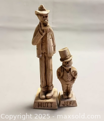 MaxSold Auction: (2) Antique Mutt & Jeff Grouch Killers Figurines  - Toronto (Ontario, Canada) PARTNER MANAGED Reseller Online Auction - Queen Street Wt.