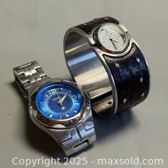 MaxSold Auction: (2) FOSSIL Quartz Watches in Working Condition  - Toronto (Ontario, Canada) PARTNER MANAGED Reseller Online Auction - Queen Street Wt.