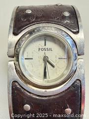 MaxSold Auction: (2) FOSSIL Quartz Watches in Working Condition  - Toronto (Ontario, Canada) PARTNER MANAGED Reseller Online Auction - Queen Street Wt.