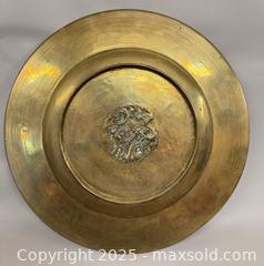 MaxSold Auction: (2) Vintage Asian Brass Trays  - Toronto (Ontario, Canada) PARTNER MANAGED Reseller Online Auction - Queen Street Wt.