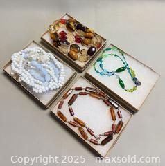 MaxSold Auction: (4) Vintage Costume Jewelry Necklaces (one signed & one with marked 925 silver pendant)  - Toronto (Ontario, Canada) PARTNER MANAGED Reseller Online Auction - Queen Street Wt.