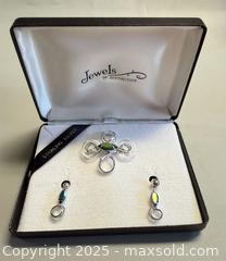 MaxSold Auction: 925 Silver Brooch & Earrings Set in Original Box - Marked  - Toronto (Ontario, Canada) PARTNER MANAGED Reseller Online Auction - Queen Street Wt.
