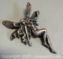 MaxSold Auction: 925 Silver Fairy Pendant - Marked  - Toronto (Ontario, Canada) PARTNER MANAGED Reseller Online Auction - Queen Street Wt.