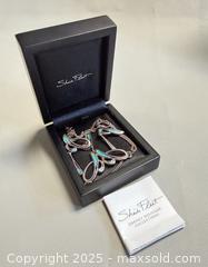 MaxSold Auction: 925 Silver "Sheila Fleet" Necklace & Earrings Set in Original Box  - Toronto (Ontario, Canada) PARTNER MANAGED Reseller Online Auction - Queen Street Wt.
