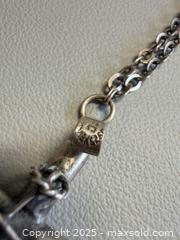 MaxSold Auction: Abstract Mexico 925 Silver Cross Pendant - Marked  - Toronto (Ontario, Canada) PARTNER MANAGED Reseller Online Auction - Queen Street Wt.