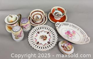 MaxSold Auction: Antique European Hand Painted Porcelain Teacups, Bowls & More (Ravoire, Rococo & More)  - Toronto (Ontario, Canada) PARTNER MANAGED Reseller Online Auction - Queen Street Wt.