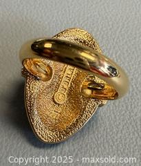 MaxSold Auction: Signed DORLAI Ring & Signed Monet Necklace  - Toronto (Ontario, Canada) PARTNER MANAGED Reseller Online Auction - Queen Street Wt.