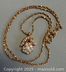 MaxSold Auction: Signed DORLAI Ring & Signed Monet Necklace  - Toronto (Ontario, Canada) PARTNER MANAGED Reseller Online Auction - Queen Street Wt.