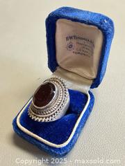 MaxSold Auction: Vintage 925 Silver Gemstone Ring - Marked  - Toronto (Ontario, Canada) PARTNER MANAGED Reseller Online Auction - Queen Street Wt.