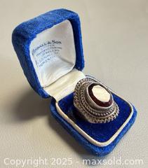 MaxSold Auction: Vintage 925 Silver Gemstone Ring - Marked  - Toronto (Ontario, Canada) PARTNER MANAGED Reseller Online Auction - Queen Street Wt.