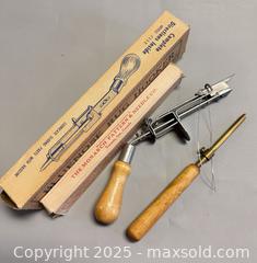 MaxSold Auction:  Vintage Bluenose Rug Hooker & Vintage Monarch Needle No. 2 Both in Original Boxes - Toronto (Ontario, Canada) PARTNER MANAGED Reseller Online Auction - Queen Street Wt.