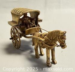 MaxSold Auction: Vintage Brass Horse Cart Decorative Item & More  - Toronto (Ontario, Canada) PARTNER MANAGED Reseller Online Auction - Queen Street Wt.