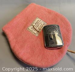 MaxSold Auction: Vintage Curvo Safety Electric Heated Pad & Vintage David T. Abercrombie Co. Pocket Hand Warmer Both in Original Boxes   - Toronto (Ontario, Canada) PARTNER MANAGED Reseller Online Auction - Queen Street Wt.