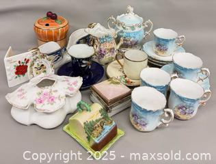 MaxSold Auction: Vintage Japanese Hand Painted Porcelain Dishes ( Noritake, Nippon & More)  - Toronto (Ontario, Canada) PARTNER MANAGED Reseller Online Auction - Queen Street Wt.